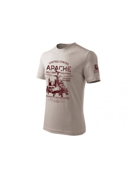 Antonio Men's T-shirt Apache AH-64D XXL