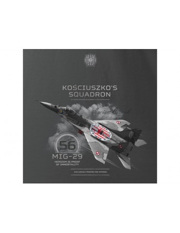 Antonio vyriški marškinėliai MIG-29 Kosciuszko 56 S