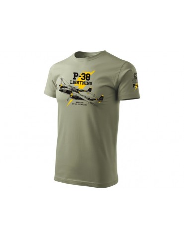 Antonio Men's T-shirt P-38 Lightning XXL