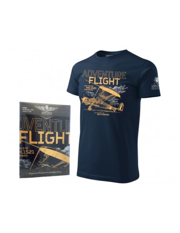 Antonio vyriški marškinėliai ADVENTURE FLIGHT L