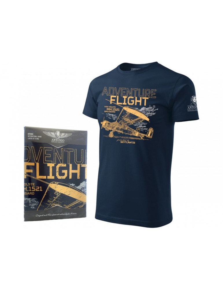 Antonio vyriški marškinėliai ADVENTURE FLIGHT L