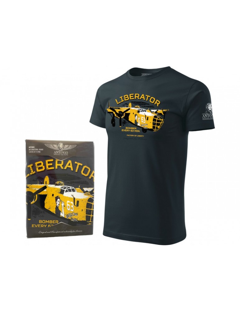 Antonio Marškinėliai vyriški LIBERATOR Willow Run L