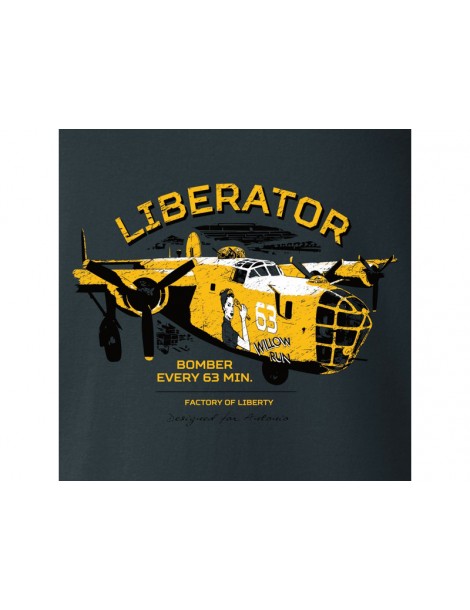 Antonio Marškinėliai vyriški LIBERATOR Willow Run L