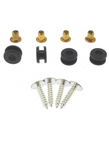 MONZA Servo mounting set 4 screws round