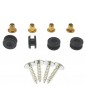 MONZA Servo mounting set 4 screws round