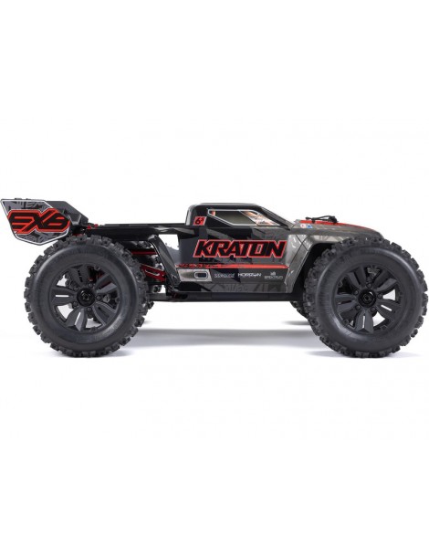 Arrma 1/8 Kraton 6S BLX 4WD EXtreme Bash RTR Black