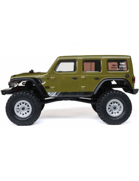 Axial 1/24 SCX24 Jeep Wrangler JLU CRC 2019 V2 4WD RTR Green