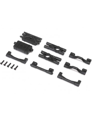 Losi Chassis Cross Brace Set: Mini LMT