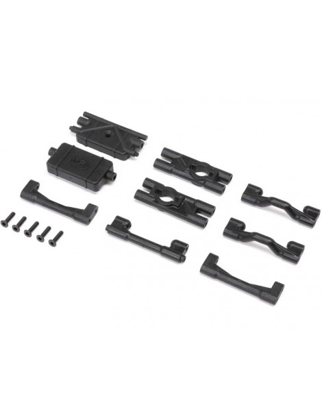 Losi Chassis Cross Brace Set: Mini LMT