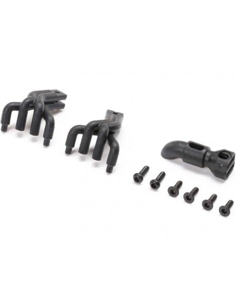 Losi 4-In-1 Collective Header Set (L/R): Mini LMT