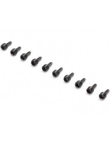 Losi Center Driveshaft Screw Pin (10): Mini LMT