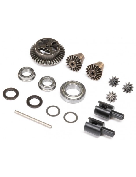 Losi Differential Complete (F/R): Mini LMT