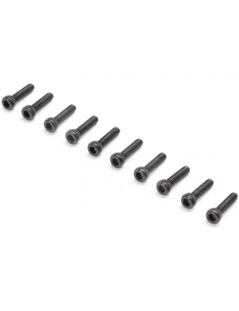 Losi Cap Head Screws, M2x10mm (10)