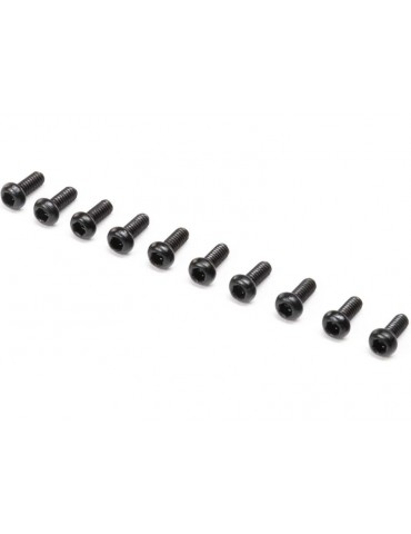 Losi Button Head Screws, M2x5mm (10)