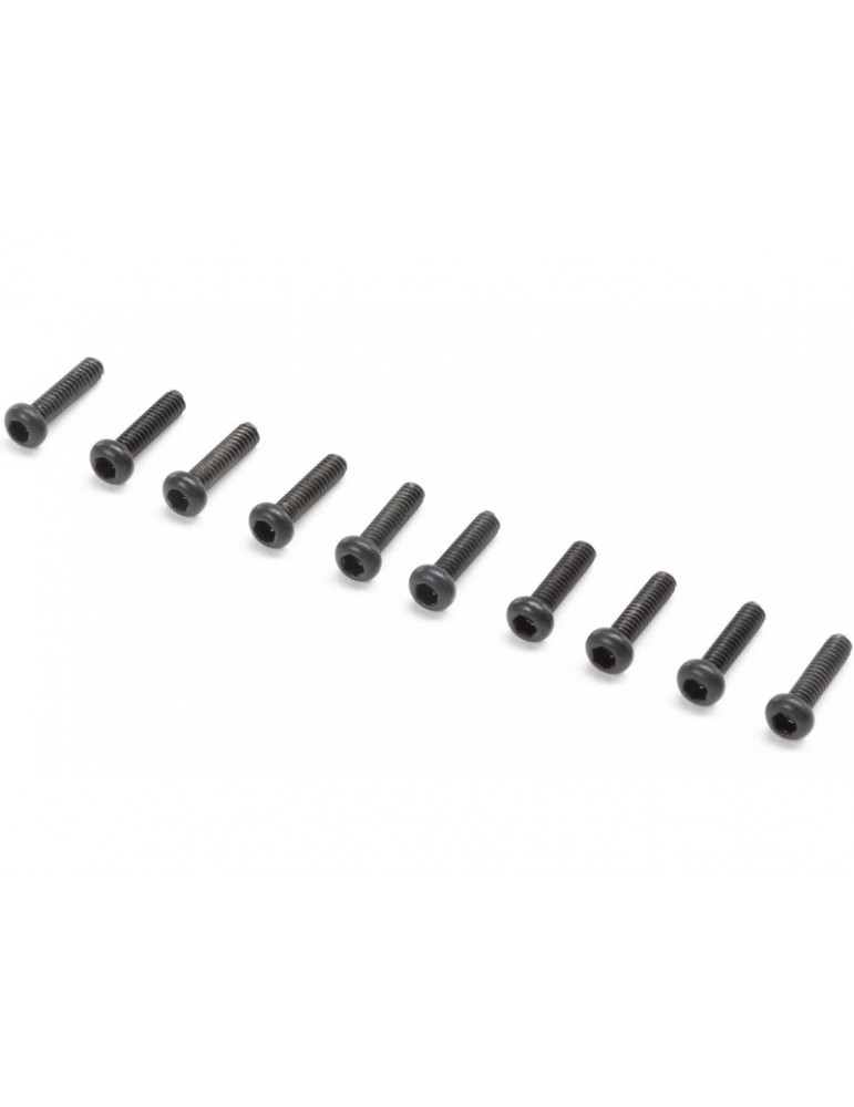 Losi Button Head Screws, M2x8mm (10)
