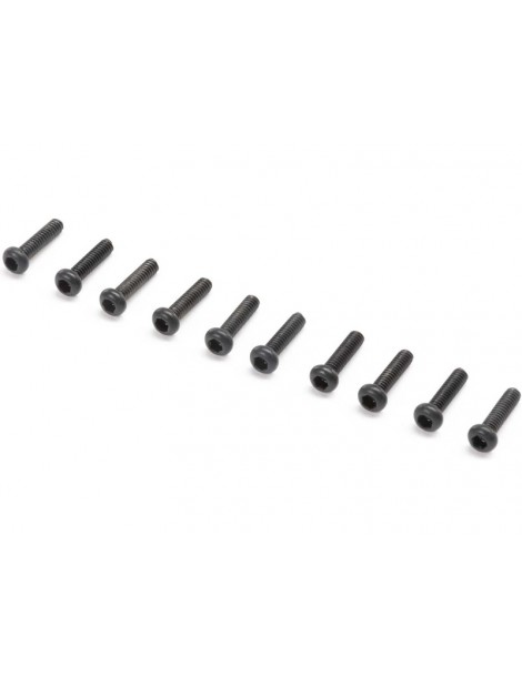 Losi Button Head Screws, M2x8mm (10)