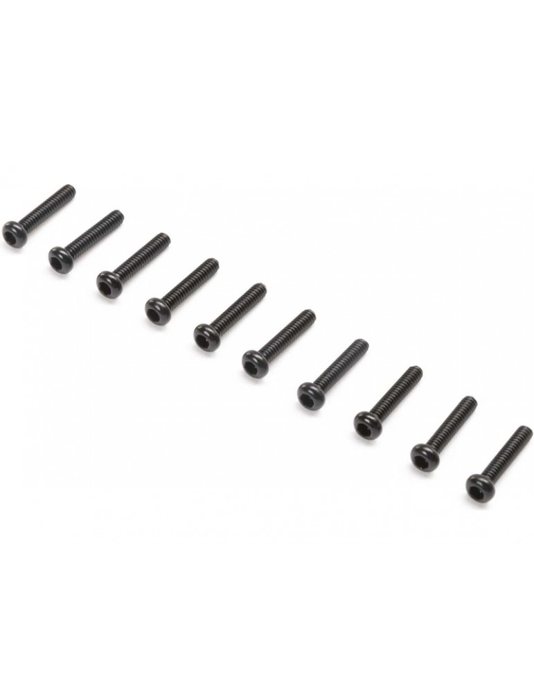 Losi Button Head Screws, M2x10mm (10)