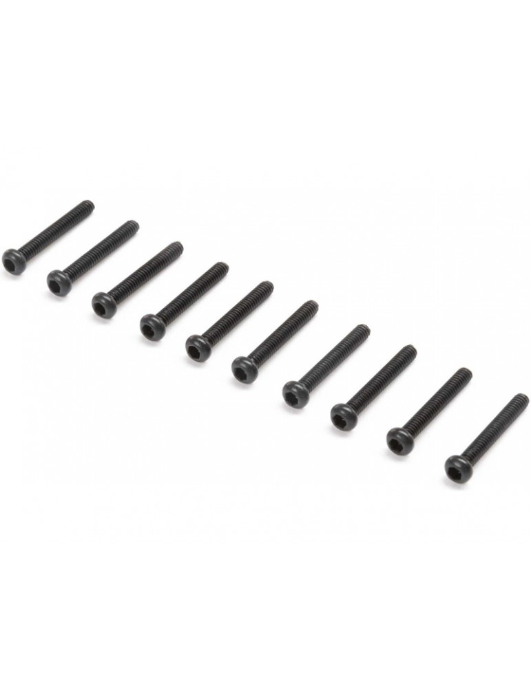 Losi Button Head Screws, M2x14mm (10)