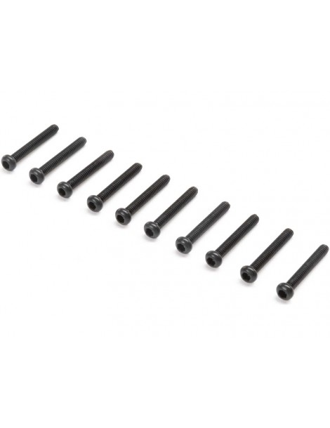 Losi Button Head Screws, M2x14mm (10)