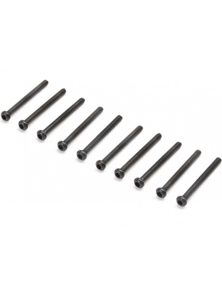 Losi Button Head Screws, M2x20mm (10)