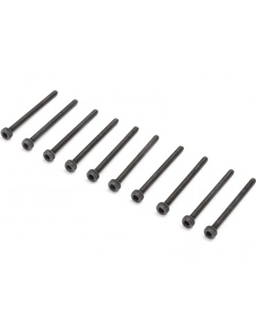 Losi Cap Head Screws, M2x25mm (10)