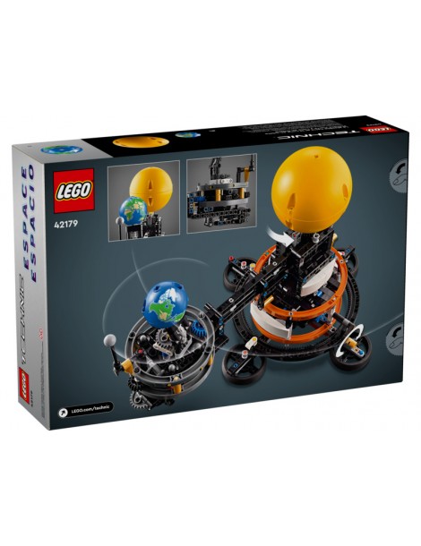LEGO Technic - Planet Earth and Moon in Orbit