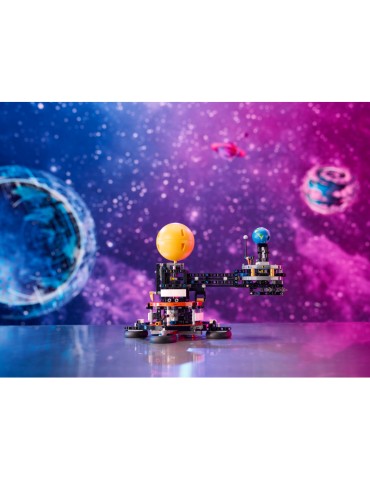 LEGO Technic - Planet Earth and Moon in Orbit