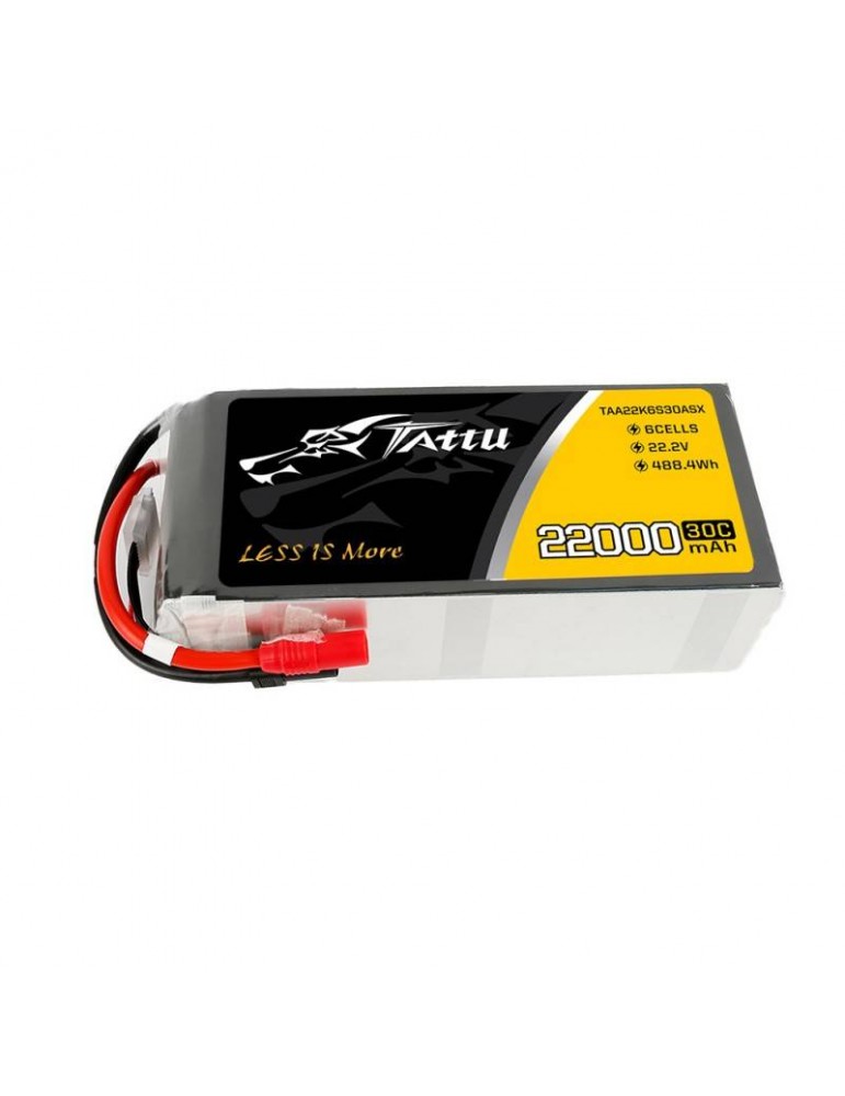 Akumuliatorius Tattu 22000mAh 22.2V 30C 6S1P LiPo AS150+XT150