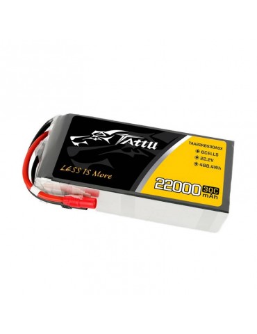 Akumuliatorius Tattu 22000mAh 22.2V 30C 6S1P LiPo AS150+XT150