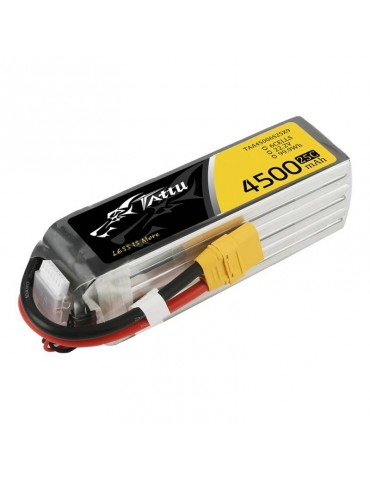 Tattu 4500mAh 22.2V 25C 6S1P XT90 akumuliatorius