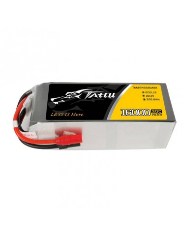 Akumuliatorius Tattu 16000mAh 22.2V 30C 6S1P LiPo AS150+XT150