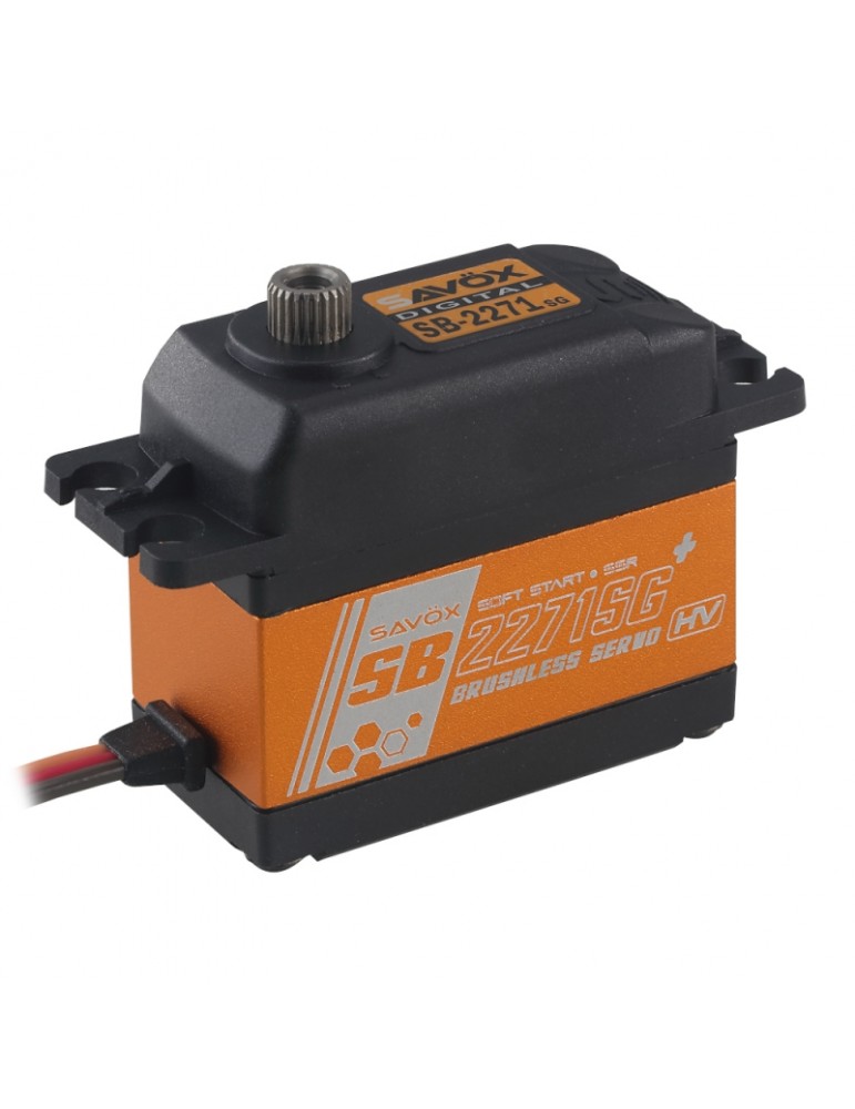 SB-2271SG+ BRUSHLESS HiVOLT Skaitmeninis servo (25 kg-0,055s/60)