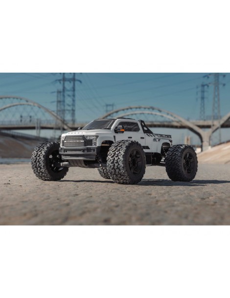 Arrma 1/7 Big Rock 6S BLX 4WD RTR white