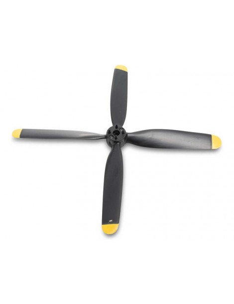 E-flite 4-Blade Propeller: P-51D Mustang 0.49m Detroit Miss