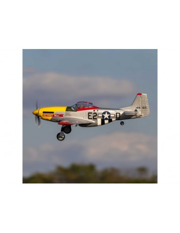 E-flite P-51D Mustang 0.49m Detroit Miss SAFE Select BNF Basic