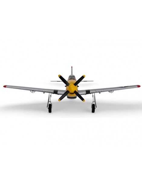 E-flite P-51D Mustang 0.49m Detroit Miss SAFE Select BNF Basic