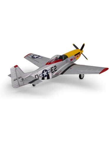 E-flite P-51D Mustang 0.49m Detroit Miss SAFE Select BNF Basic