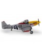 E-flite P-51D Mustang 0.49m Detroit Miss SAFE Select BNF Basic