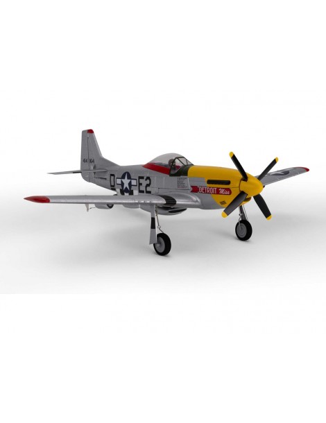 E-flite P-51D Mustang 0.49m Detroit Miss SAFE Select BNF Basic