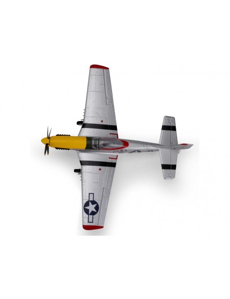 E-flite P-51D Mustang 0.49m Detroit Miss SAFE Select BNF Basic
