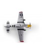 E-flite P-51D Mustang 0.49m Detroit Miss SAFE Select BNF Basic