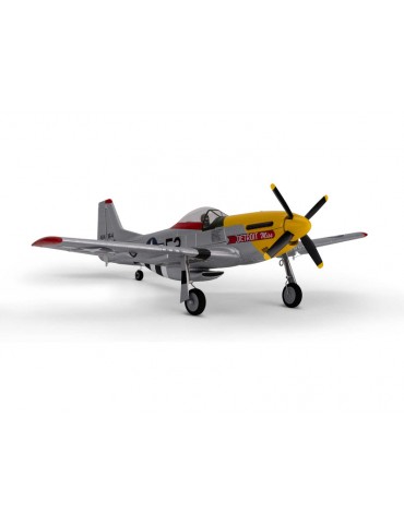 E-flite P-51D Mustang 0.49m Detroit Miss SAFE Select BNF Basic