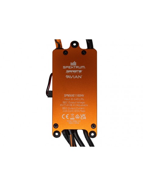 Spektrum Avian 160A HV Brushless Smart ESC 6S-14S