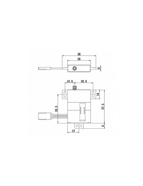 SG-0212MG 8mm HiVolt digital servo (5kg-0,10s/60 )