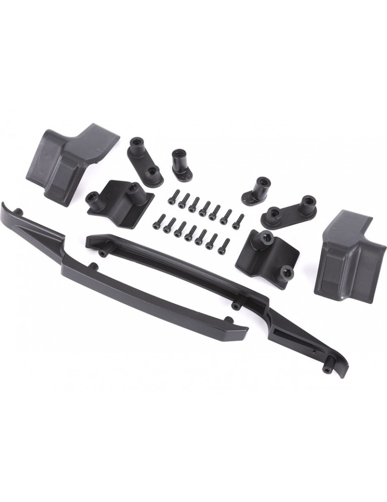 Traxxas Body reinforcement set, black (fits 10211)