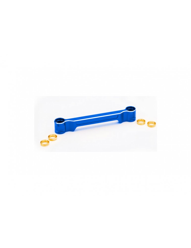 Traxxas Draglink, steering, aluminum (blue-anodized)
