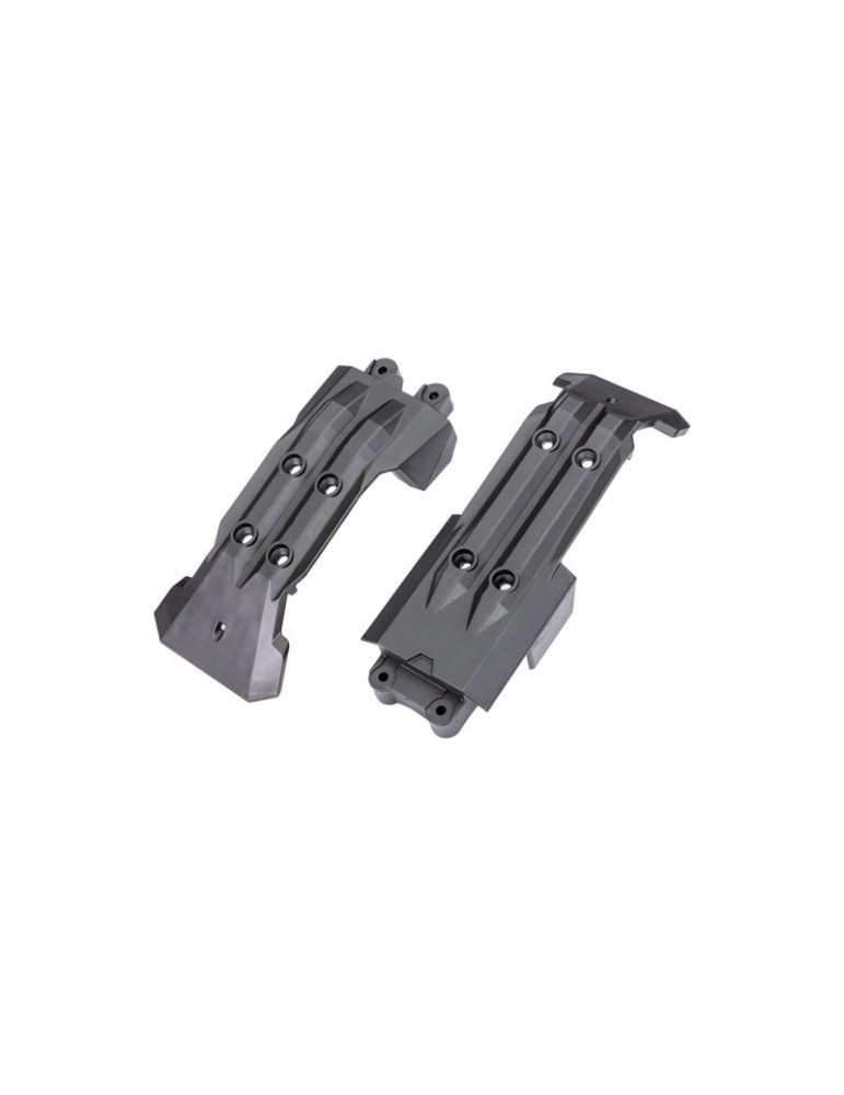Traxxas Skidplate, front (1), rear (1)