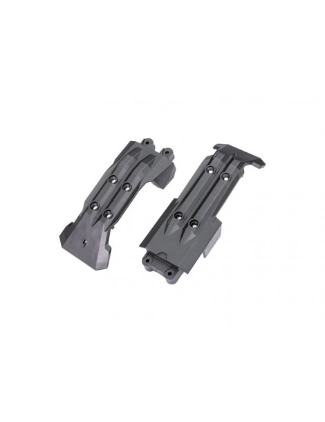 Traxxas Skidplate, front (1), rear (1)