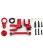 Traxxas Steering bellcranks, draglink (red-anodized aluminum)