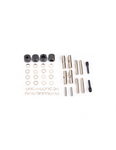 Traxxas U-joints, driveshaft (metal parts for 2 driveshafts)